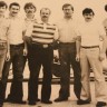 Самохин 2пк  , рулевой Гороховик, 3пк Нестеров, Спк Румянцев, капитан Комаров, 4пк Ященко, рулевой Гаркуша - Валгеярв 1979 год.