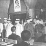 Советские военнослужащие на заседании Верховного Совета ЭССР. 1940 г.