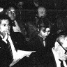 В зале заседания идет работа - XIII отчетно-выборная конференция партийной организации ПО Эстрыбпром - 13 12  1988