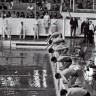 одноклассник Игорь Филин - заплыв вольным стилем 100м.  СССР-ГДР  юношеские  соревнования  - 1968