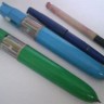 ручки, которые  умели писать  сразу  несколькими  цветами
