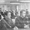 Экипаж судна на награждении - ТР Ботнический залив 09 01 1973
