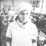Скорописова Зоя рыбообработчица  в пресервном цехе холодильника  Эстрыбпром – 31 03 1987