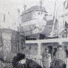танкер Выру перед выходом в рейс  грузит машинное масло  14 марта  1972