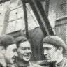 бригада  судоремонтников - (справа)  Н.  Погребняк,  слесари   Н.   Фадеев,  В.   Ворошилов  -  1966  год