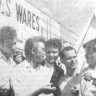 Флегонтов  Юрий  второй  слева   боцман   с   экипажем ПБ    Иоханнес   Варес  -  13 06  1963   год