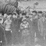 Торжественная встреча экипажа в Рыбном порту -  плавучий рыбозавод  Рыбак Балтики 22 02 1973