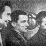Слева Дорожко А. капитан, 2-й помощник М. Довыдяк и матрос 1-го кл. В. Битенев -  СРТ-9139 14 июнь 1970