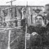 судоводители у макета романтической бригантины – Пярнуская школа  УКК  21 06 1967