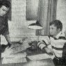 Нарышкин К.   3-й механик, матрос  В.  Юдин, старший  матрос   Н.  Тарасюк и  4-й  помощник  капитана  М.  Куусик - ТР  Бриз  25 08 1965  год
