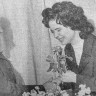 Старостенко В. Ф.  вручил цветы юношам и девушкам, которые впервые приняли участие в голосовании – ЭРПО Океан 21 06 1973