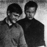 Тишков Георгий матрос ТР Нарвский залив и Юрине Матти 3-й помощник капитана РПР 1270 16 июня  1971