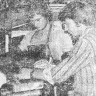 Безменов Михаил матрос и рыбмастер Валерий Мережко (справа)  - ПБ Станислав Монюшко 17 07 1979
