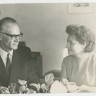 Каллип Альфред, 3-й помощник,  с супругой -  ТР Иней  1967