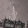 ЭБ-0368 БМРТ Оскар Лутс встречают в Рыбном порту 1965