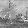 СРТР-9057   швартуется в ТМРП  - 17 11 1965