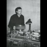 Юрий Степуков с первм видео магнитофоном КМЗИ  на ЭТВ 1967